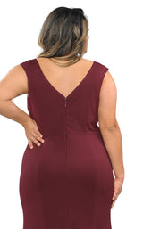 Lindas W1022 Burgundy