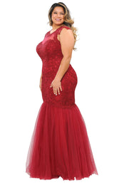 Lindas W1084 Burgundy