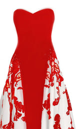 Janique W1376 Red-White