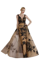 Janique W2185 Black-Nude