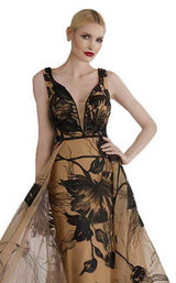 Janique W2185 Black-Nude