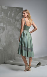 Rozallini Y0031 Petrol-Green