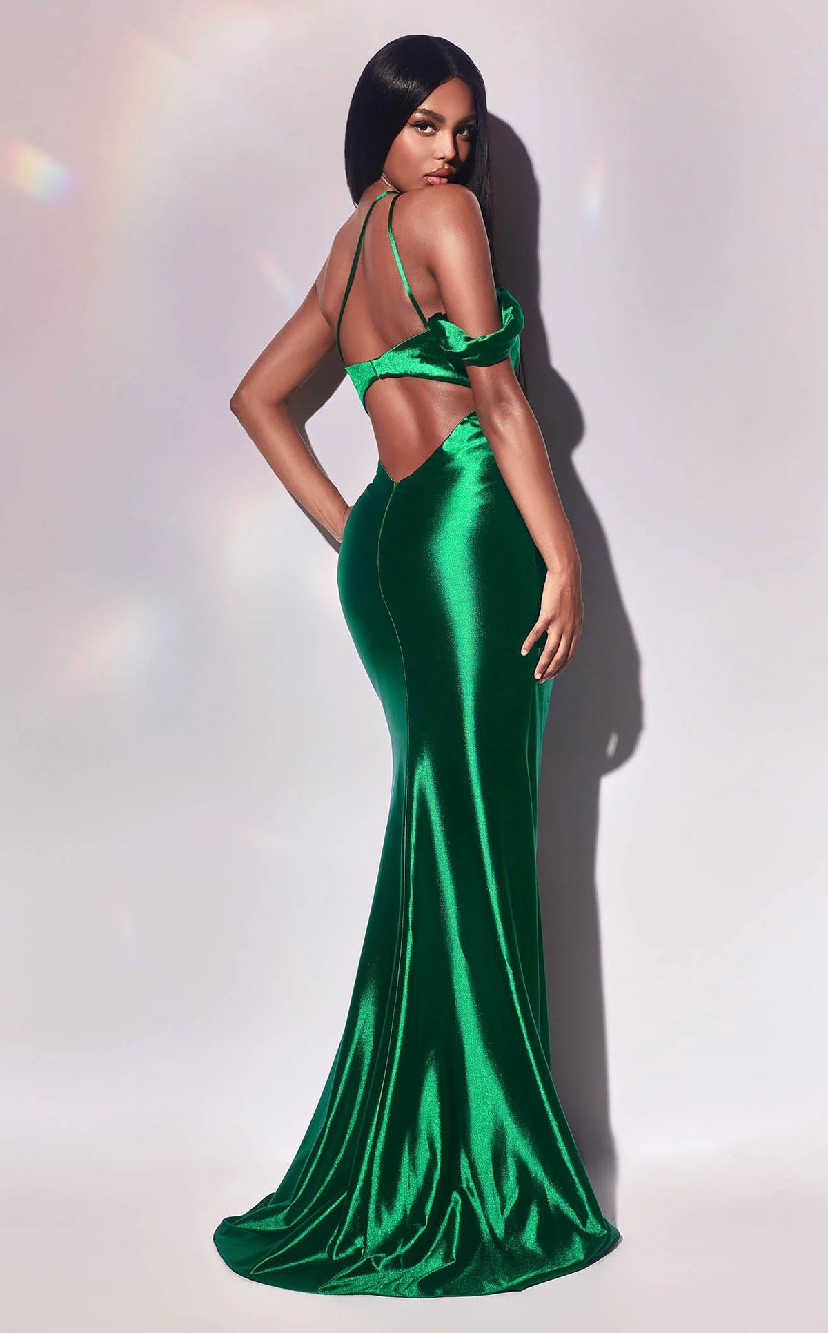 Ladivine Y025 Prom Dress - Emerald