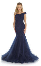 Jora Collection Y40176 Navy