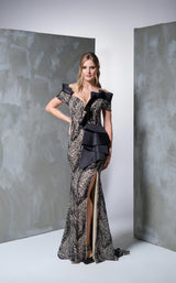 Rozallini Y9532 Black-Beige