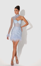 Zaied Zaied ZS23138 Baby Blue