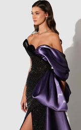 Zaied Zaied ZS23151 Purple/Black
