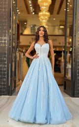 Zaied Zaied ZSB23156 Baby Blue