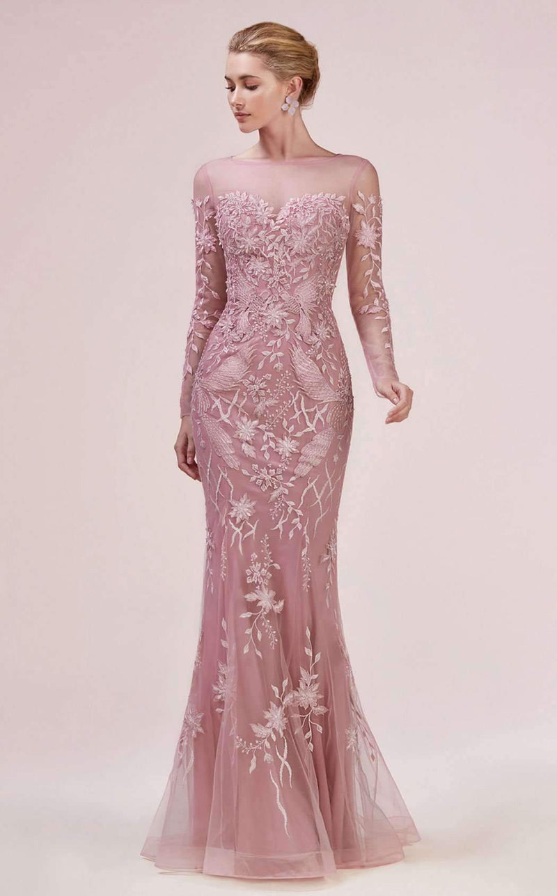 Andrea and Leo A0624 Dusty Rose