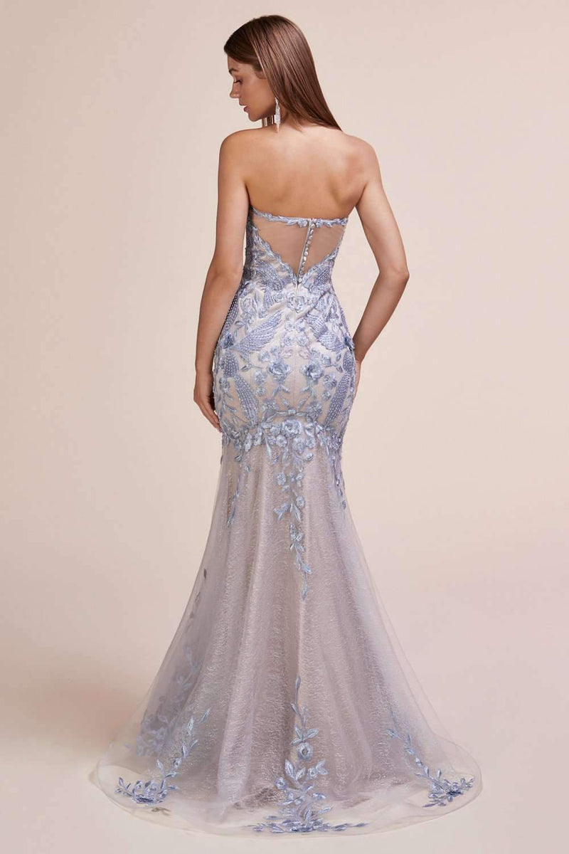 Andrea and Leo A0629 Dusty Blue