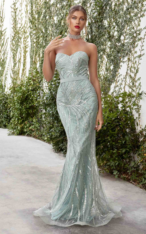 Andrea and Leo A1076 Dress Sage