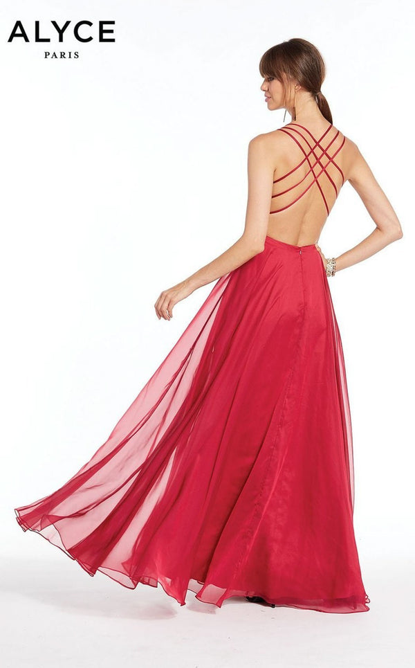 Alyce 1382 Raspberry
