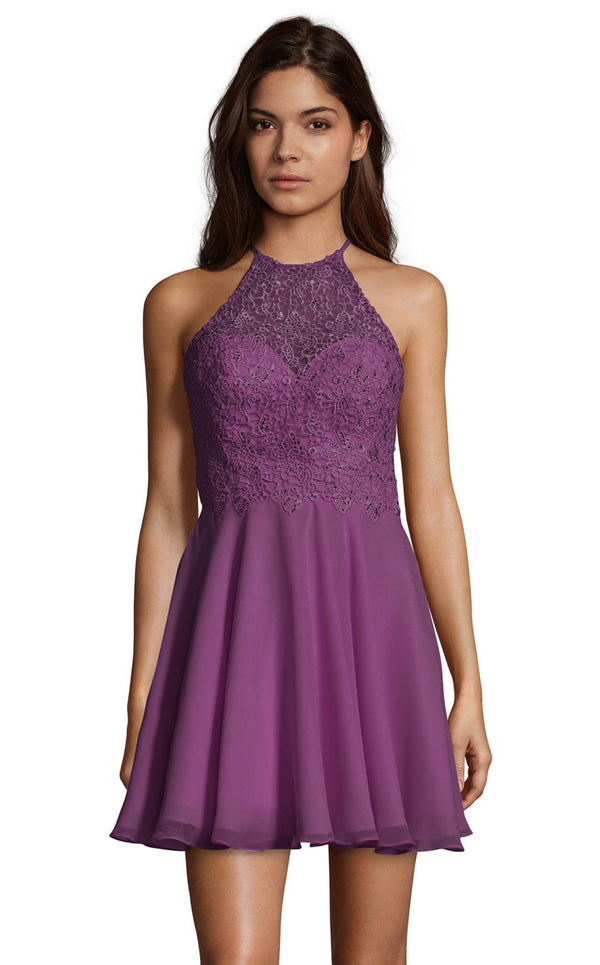 Alyce 3717 Black/Plum