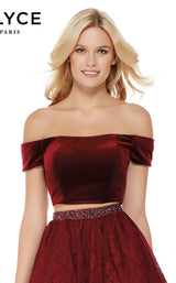 Alyce 3794 Burgundy