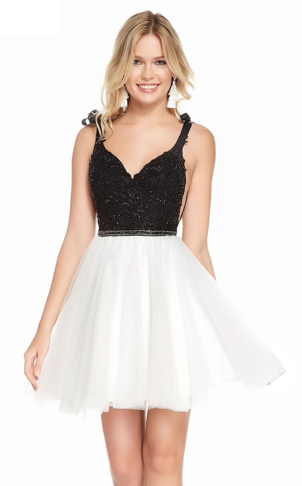 Alyce 3843 Black/Ivory