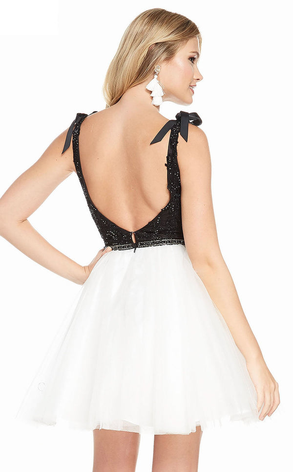 Alyce 3843 Black/Ivory