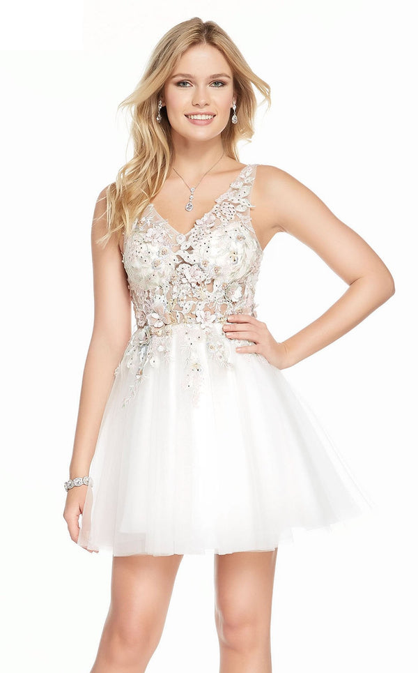 Alyce 3863 Diamond White