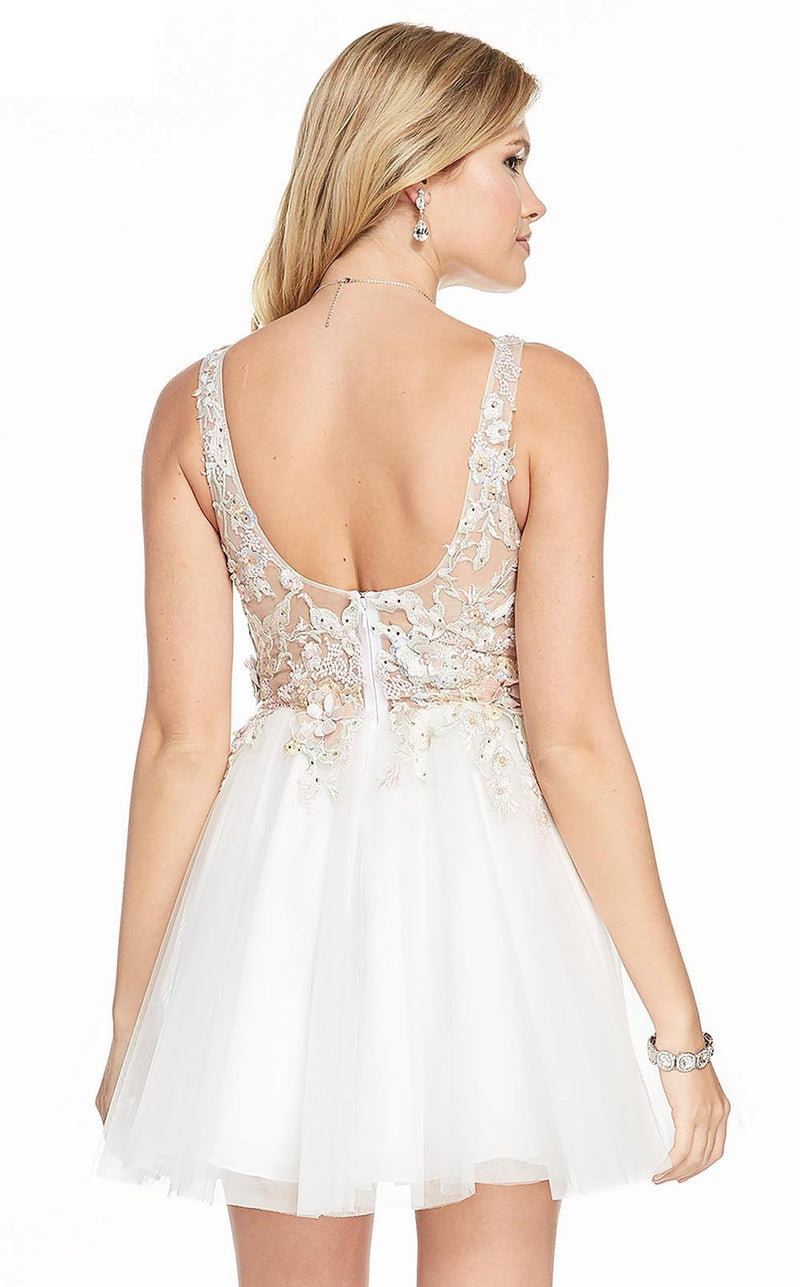 Alyce 3863 Diamond White