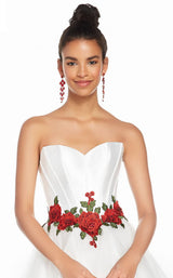 Alyce 3867 Diamond White-Red