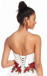 Alyce 3867 Diamond White-Red