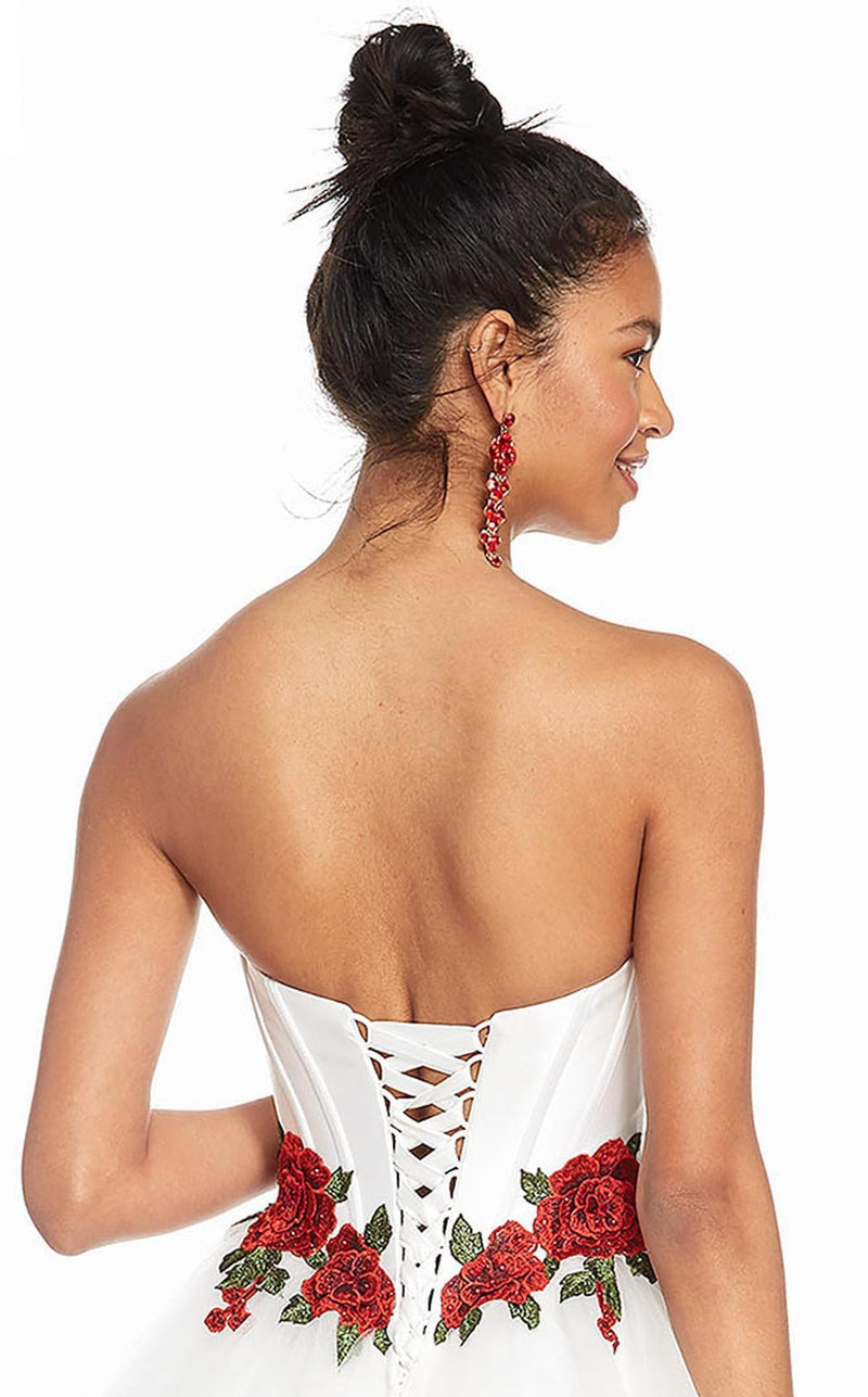 Alyce 3867 Diamond White-Red