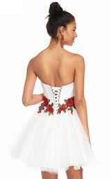 Alyce 3867 Diamond White-Red