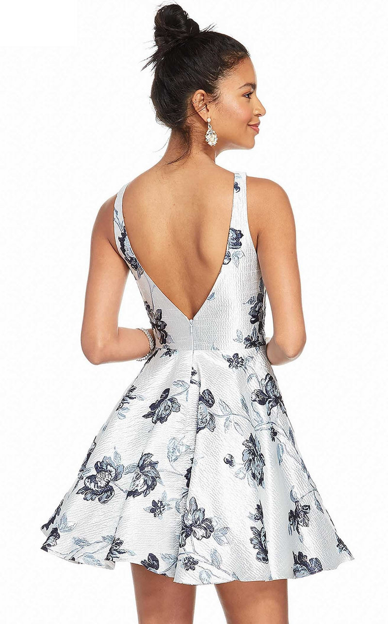 Alyce 3890 Silver-Navy