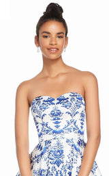 Alyce 3905 Blue-White