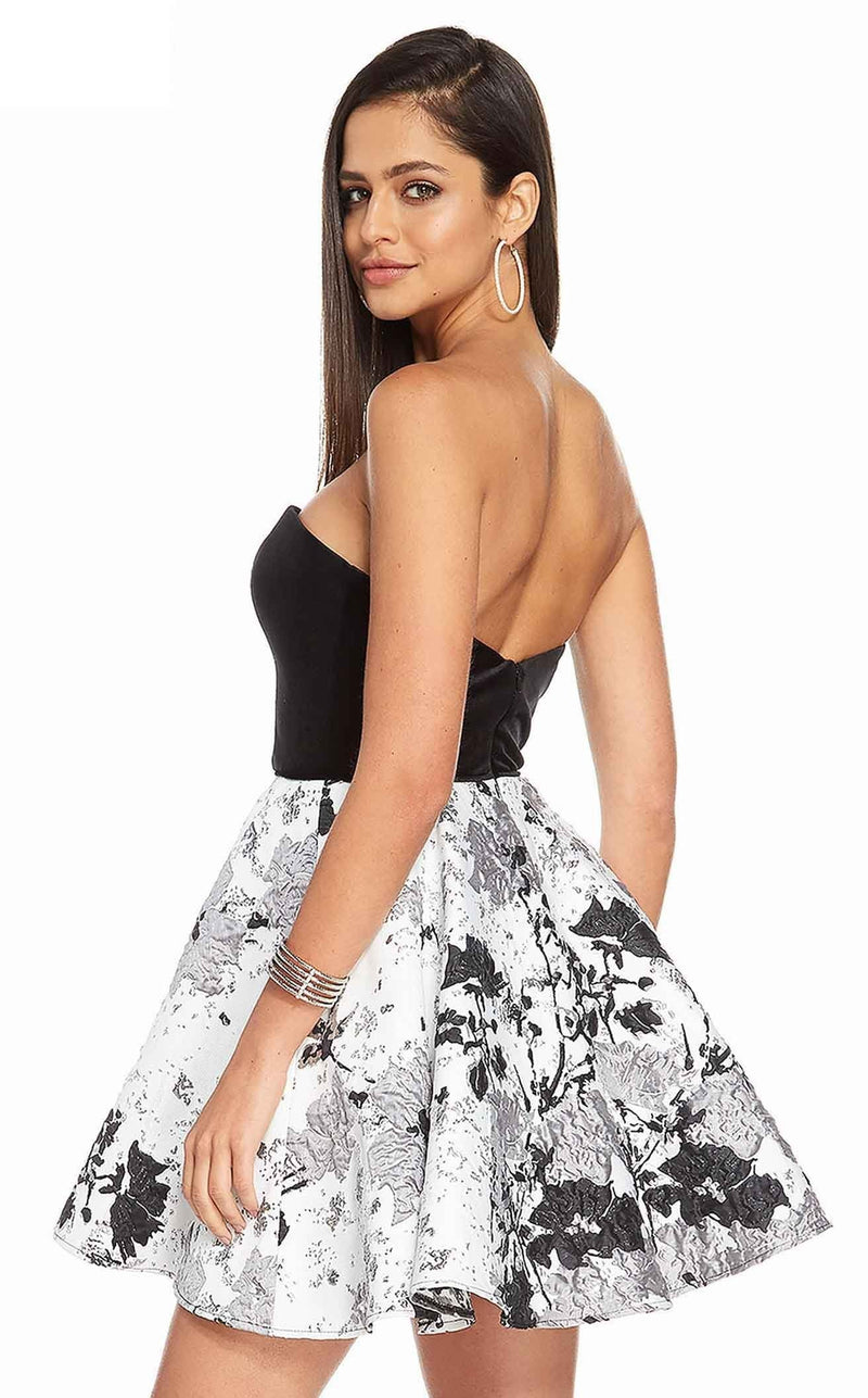 Alyce 3908 Black-Diamond White