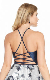 Alyce 3911 Navy/Silver