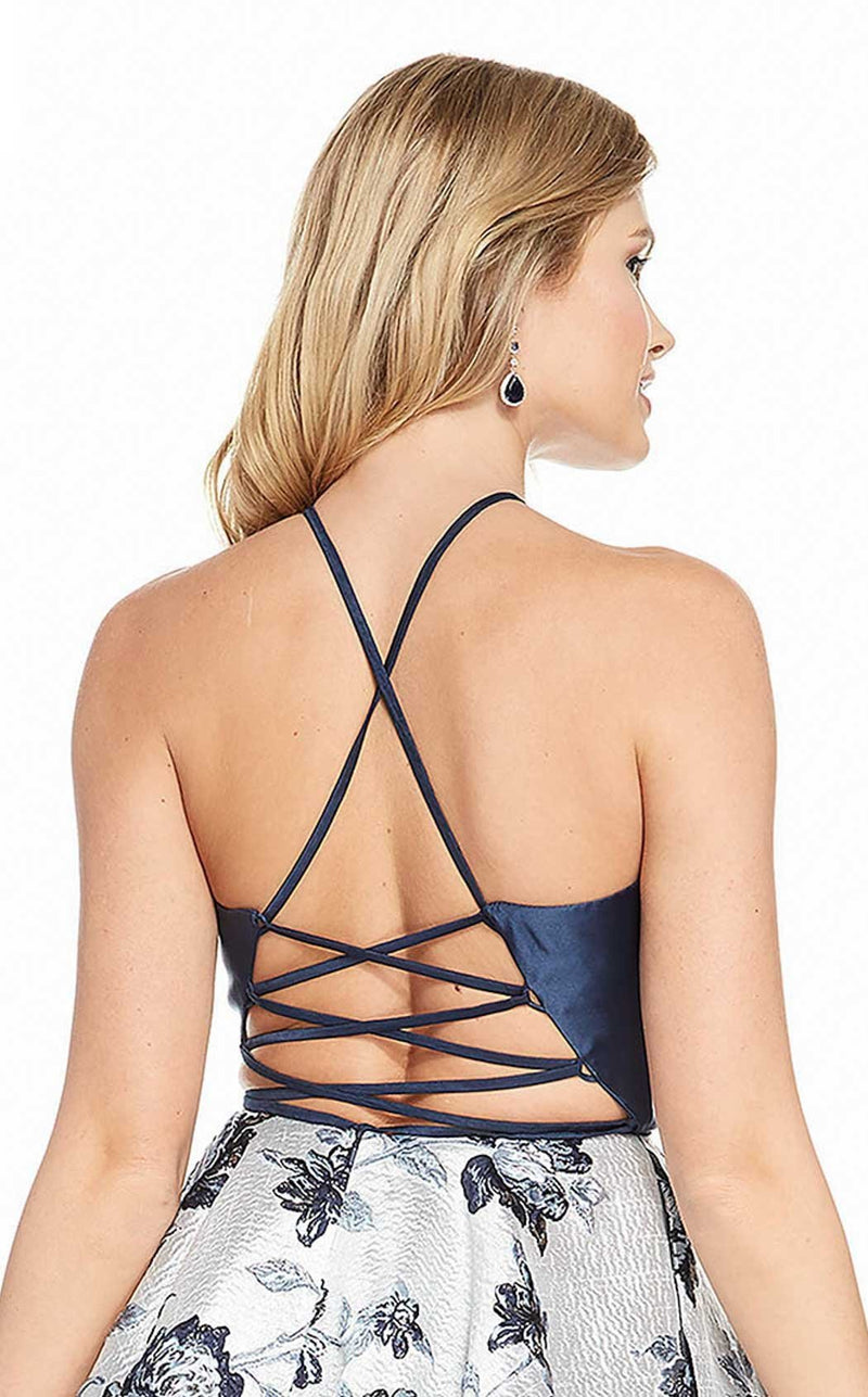 Alyce 3911 Navy/Silver