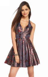 Alyce 3913 Navy-Wine