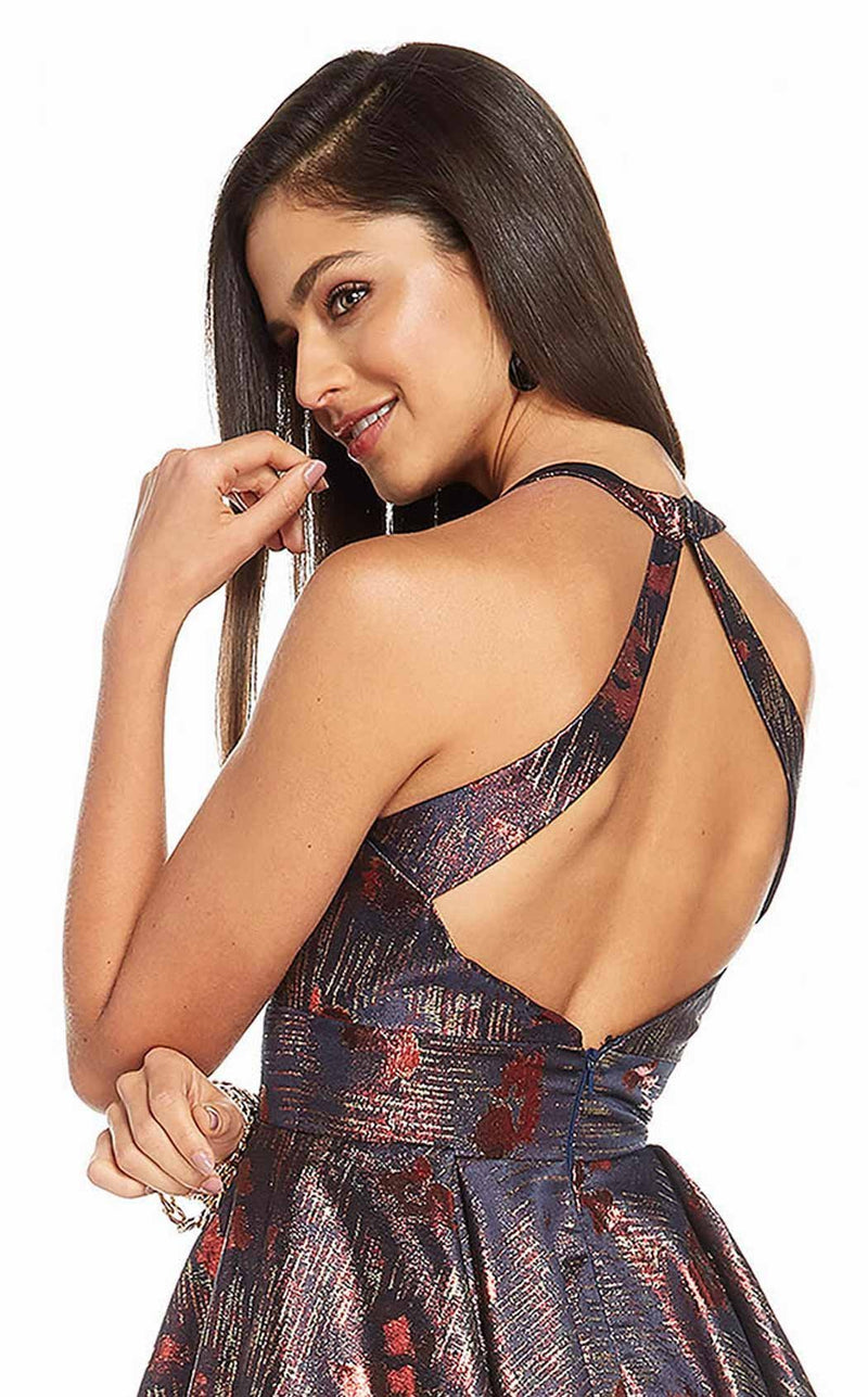 Alyce 3913 Navy-Wine