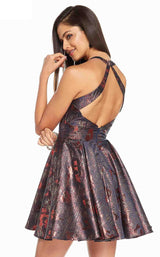Alyce 3913 Navy-Wine