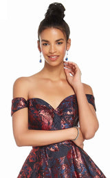 Alyce 3915 Black-Wine