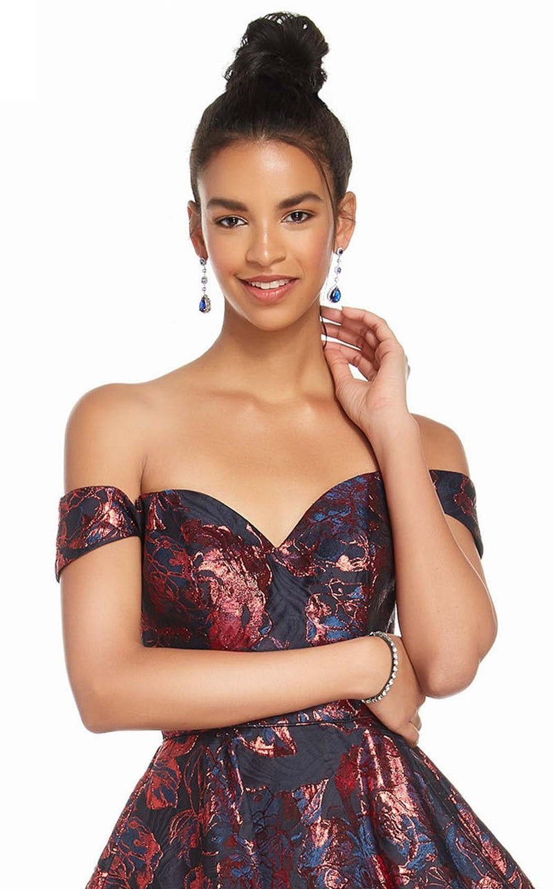 Alyce 3915 Black-Wine
