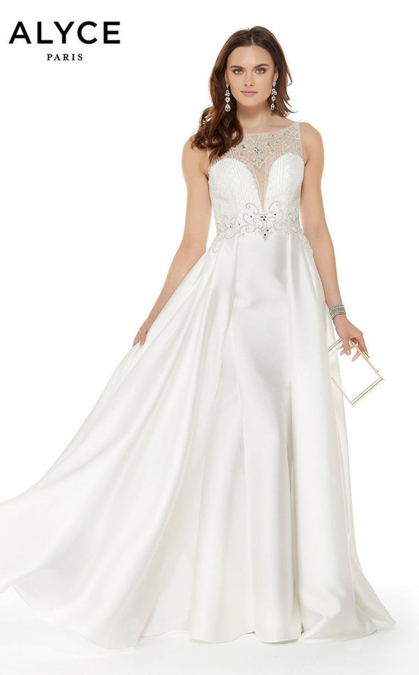 Alyce 5048 Diamond White