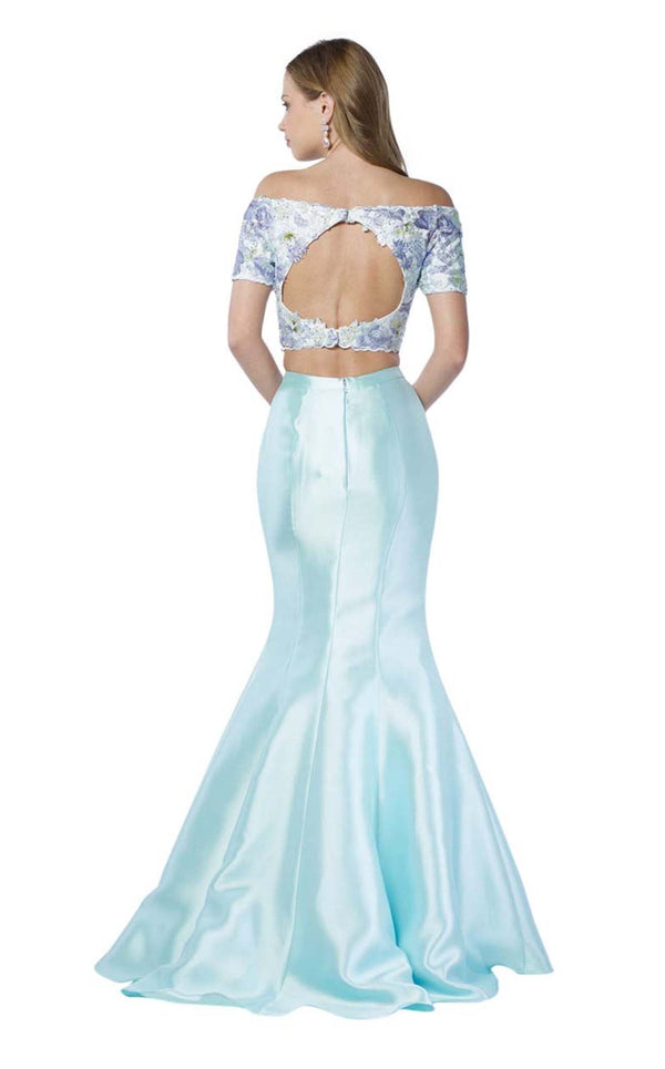 Alyce 6806 Blue-Radiance-Multi