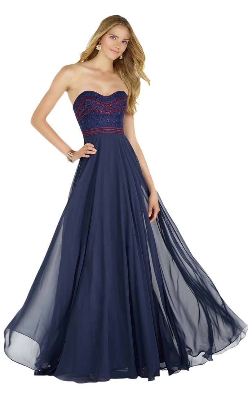 Alyce 6823 Navy Multi