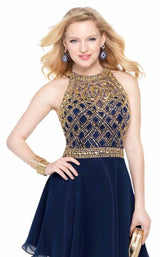 Alyce 46577 Navy-Gold