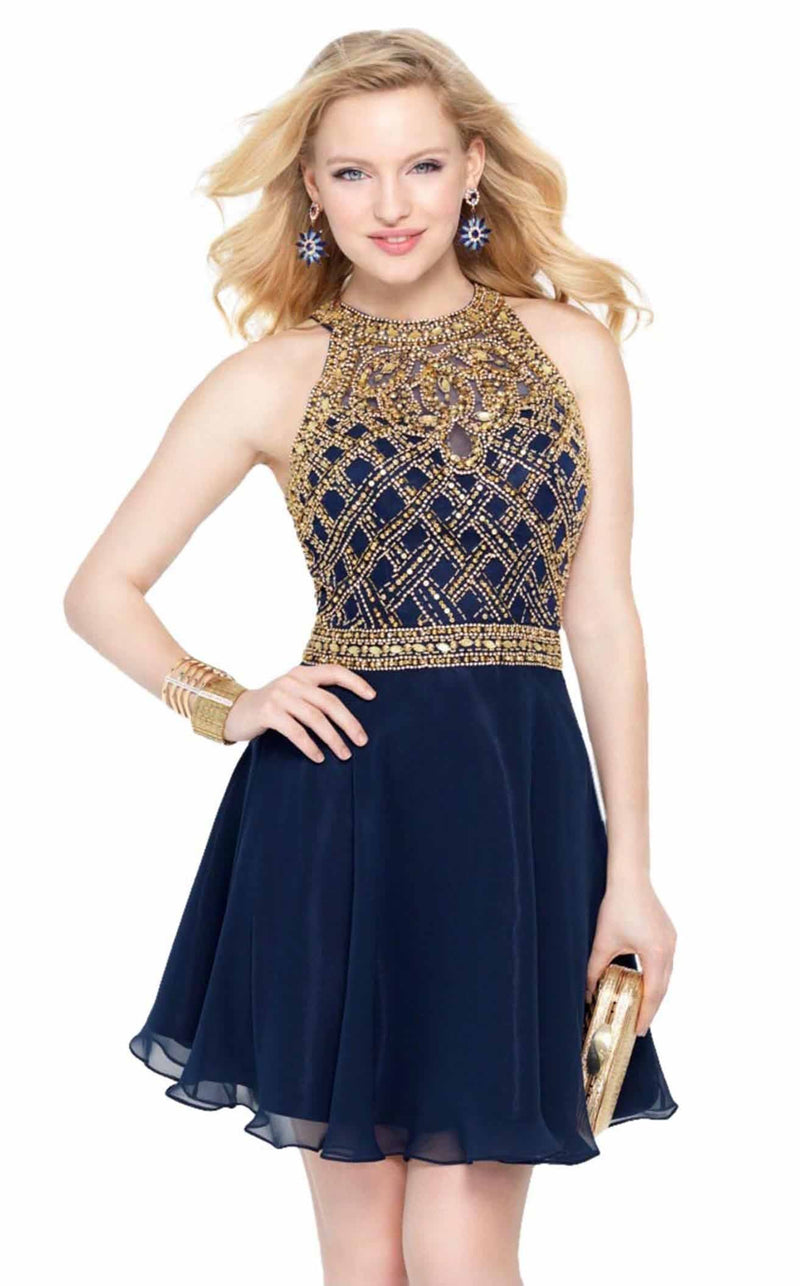 Alyce 46577 Navy-Gold