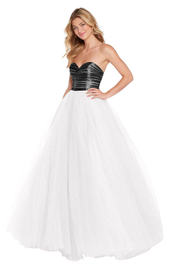 Alyce 60145 Diamond-White-Black