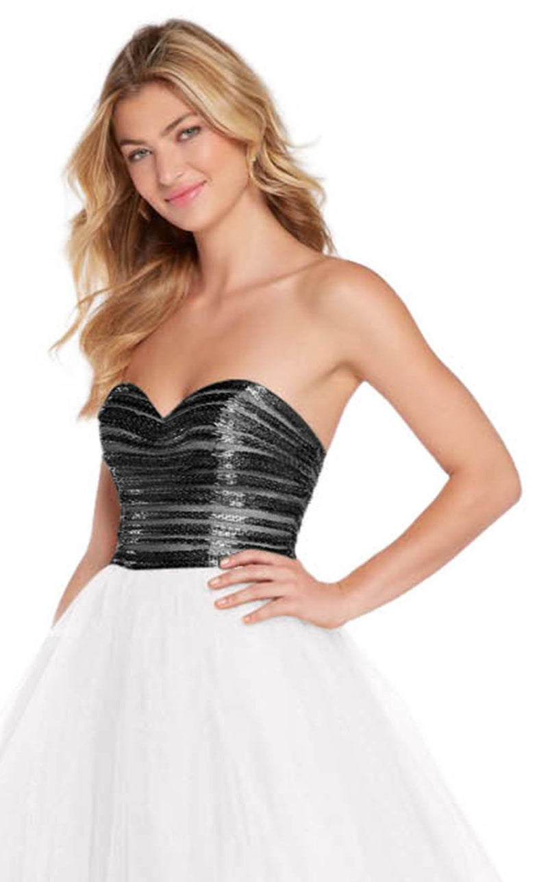 Alyce 60145 Diamond-White-Black