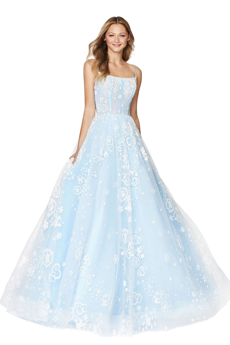 Angela and Alison 20029 Powder Blue