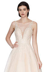 Angela and Alison 20046 Light Peach