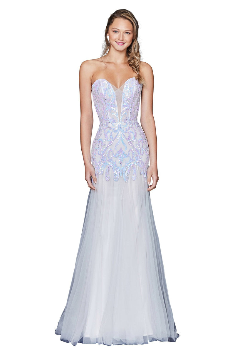 Angela and Alison 20079 Ivory Multi