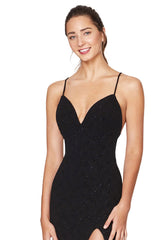 Angela and Alison 20089 Black-Shimmer