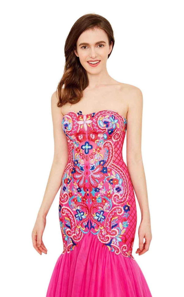 Angela and Alison 71033 Fuchsia