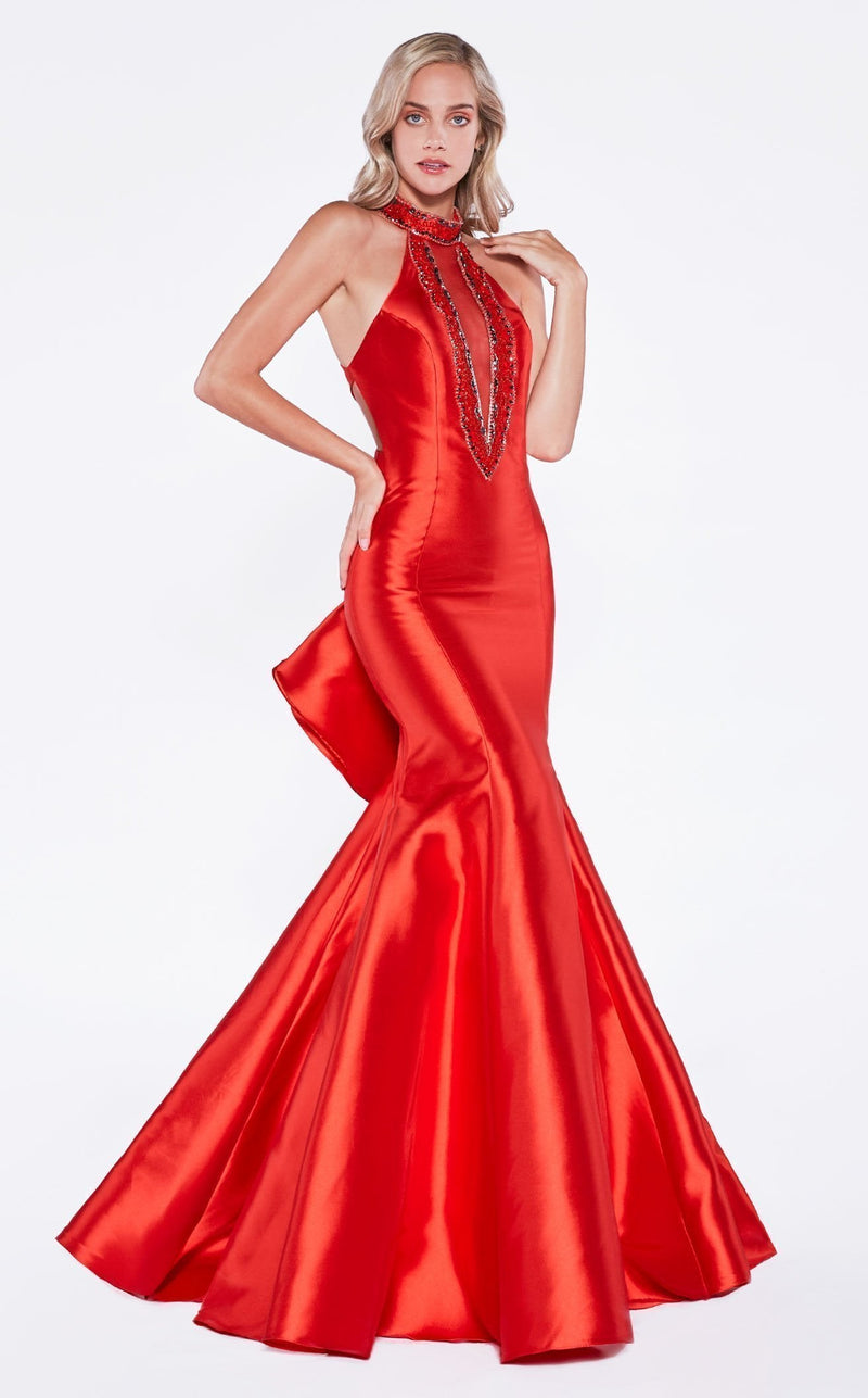 Red Evening Gown - Bags and purses