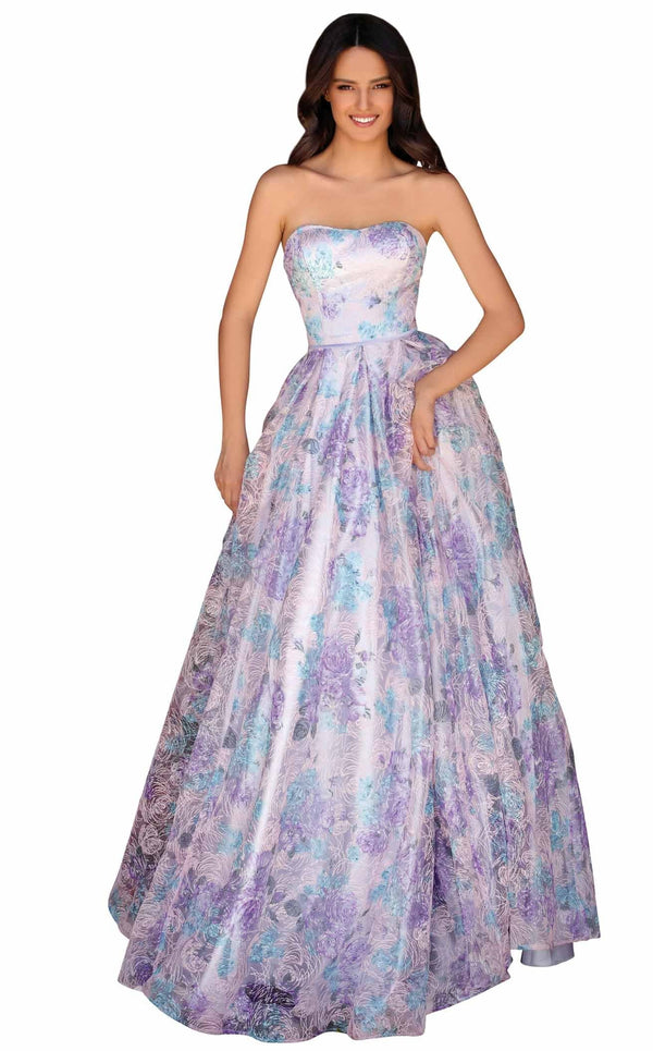 Clarisse 5122 Lilac Multi